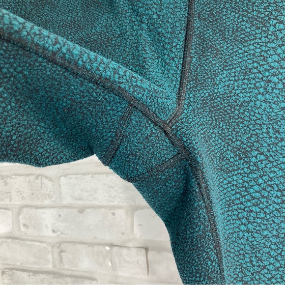 Calia Women's Jacquard Leggings Green/Black Snakeskin Size Large - Picture 10 of 12